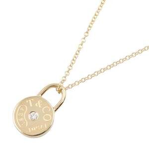 TIFFANY 18k Gold Diamond Necklace